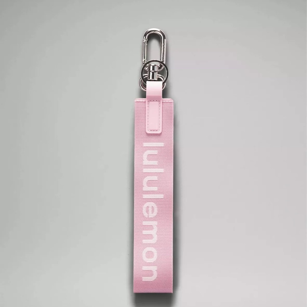 Lululemon Light Pink Key Chain